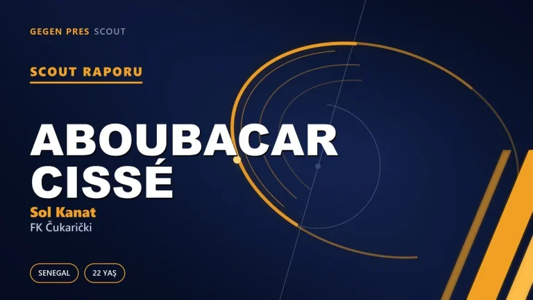 Aboubacar Cissé scout raporu: Körfez’den Balkanlara sessiz rota