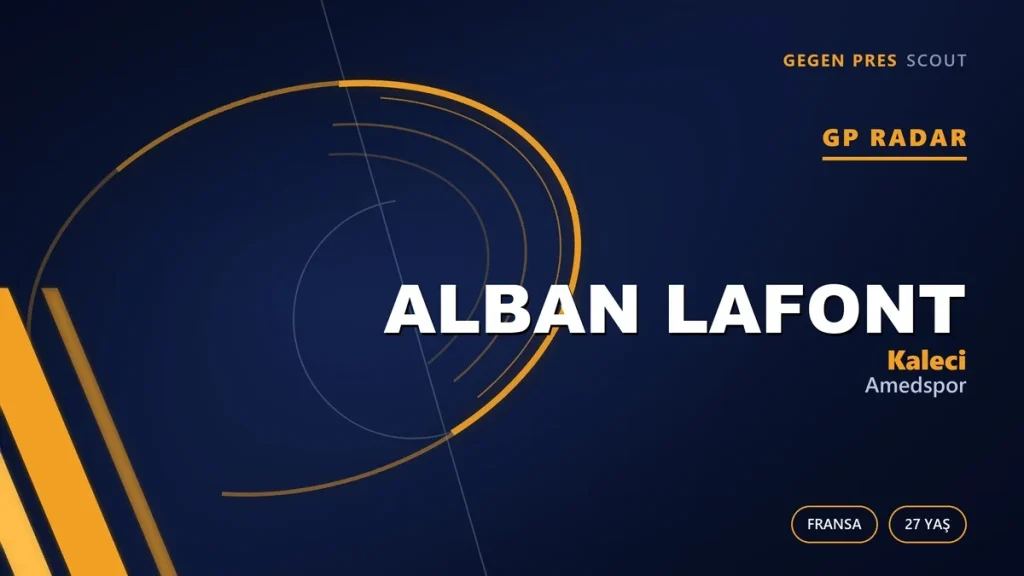 GP Radar: Alban Lafont — Amedspor’un Fransız Kaleci Transferi