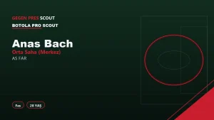 Anas Bach AS FAR Scout Raporu