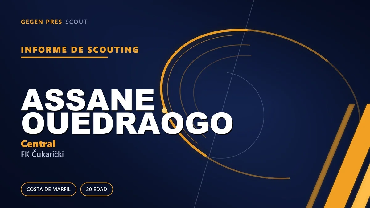 Informe de scouting de Assane Ouedraogo: el central zurdo que salta de la MLS Next Pro a la Superliga