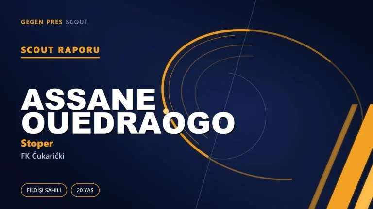 Assane Ouedraogo scout raporu: MLS Next Pro’dan Superliga’ya atlayan sol ayaklı stoper