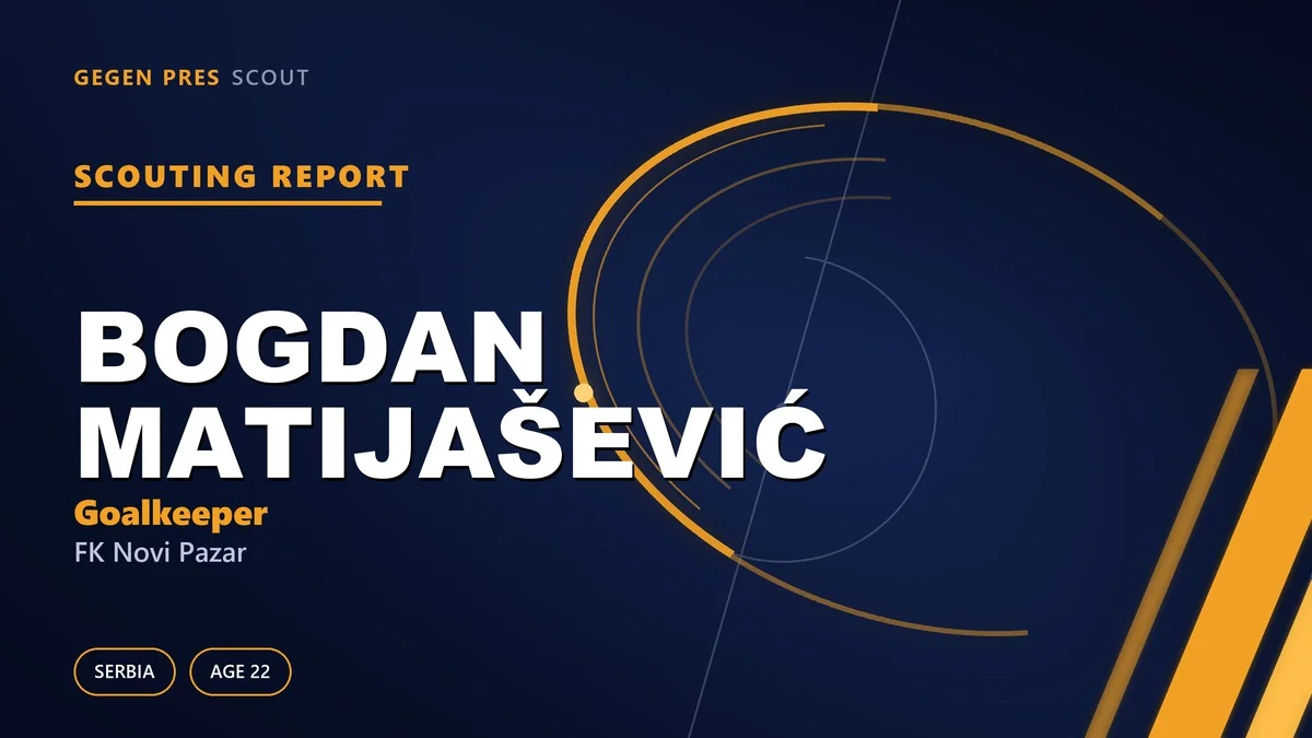 Bogdan Matijašević scouting report: the loan gloves filling Samčović’s gap