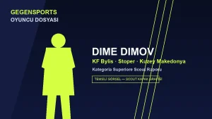 Dime Dimov Kimdir? Bylis’in Gezgin Stoperinin Scout Raporu