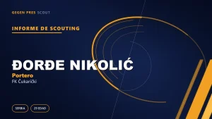 Informe de scouting de Đorđe Nikolić: la línea de portero del Sivasspor a Banovo Brdo