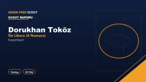 Dorukhan Toköz Kayserispor Scout Raporu