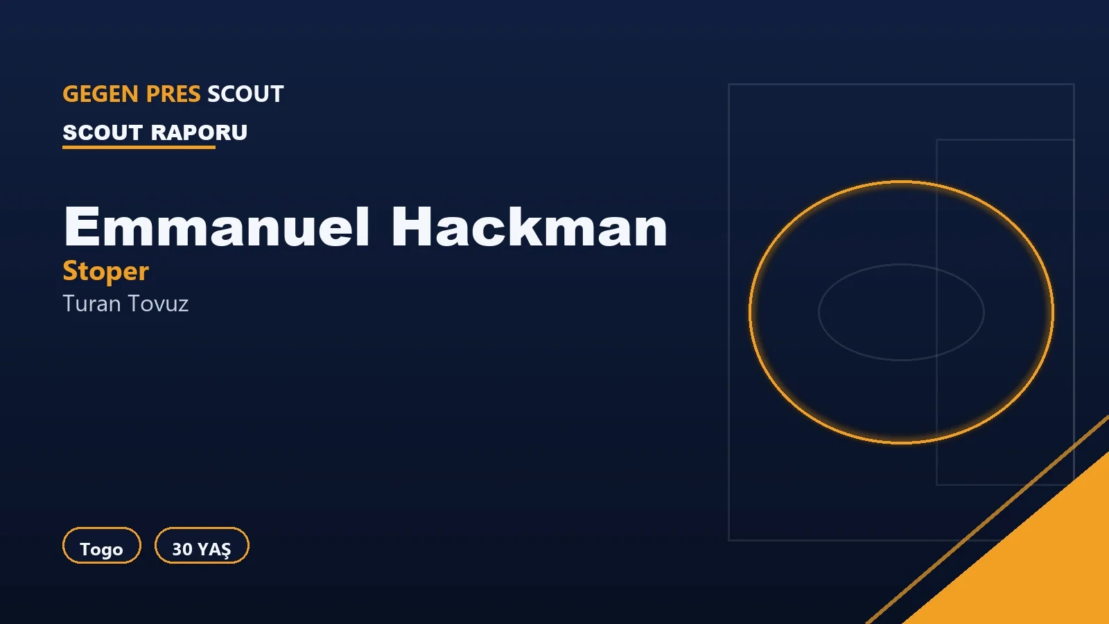 Emmanuel Hackman Turan Tovuz Scout Raporu