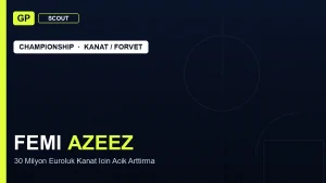 Informe de Scouting de Femi Azeez 2026: La Puja por el Extremo de 30M€ del Millwall