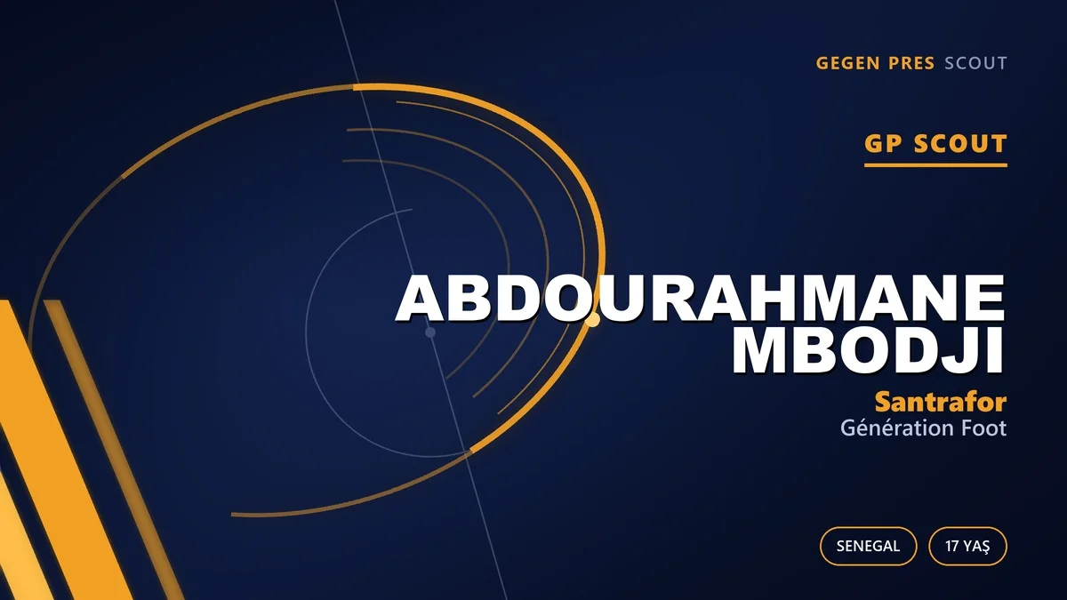 17 Yaşında Senegal Ligi’nin Gol Kralı: Abdourahmane Mbodji