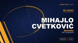 9. Saniyede Gol Atan Çocuk: Mihajlo Cvetković Anderlecht’te Tuttu