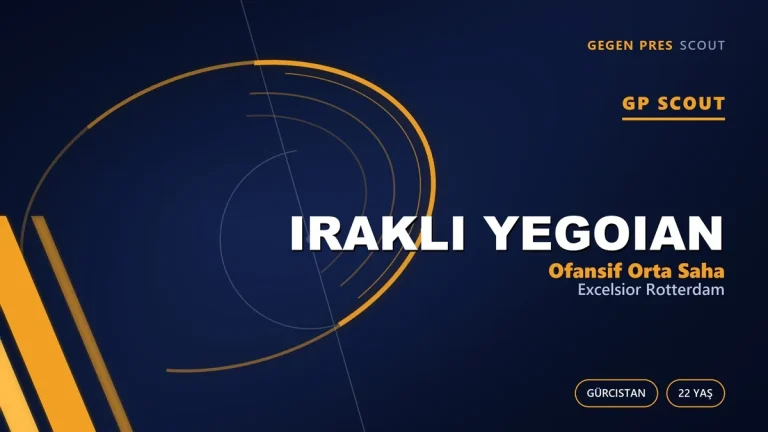 Bedelsiz Gelen Gürcü: Irakli Yegoian’ın Temiz Sözleşme Yapısı