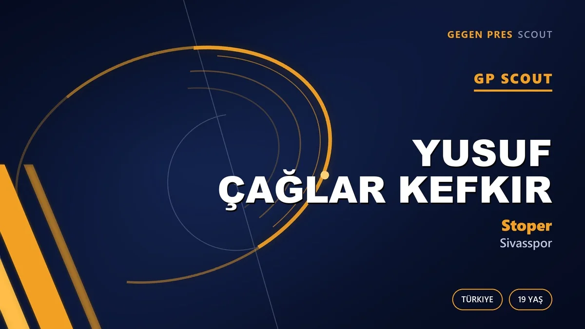 Kıt Rafın Yeni Adı: Sivasspor’un Sol Ayaklı Stoperi Yusuf Çağlar Kefkir