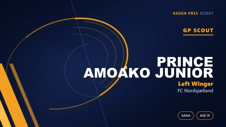 Nordsjælland’ın sol kanadı Prince Amoako: Danimarka’nın en hızlı çıkışı
