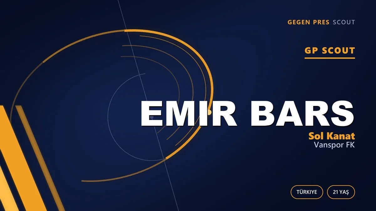 PSV Terbiyesi, Van Sahnesi: Emir Bars 1. Lig’de Ne Vaat Ediyor?