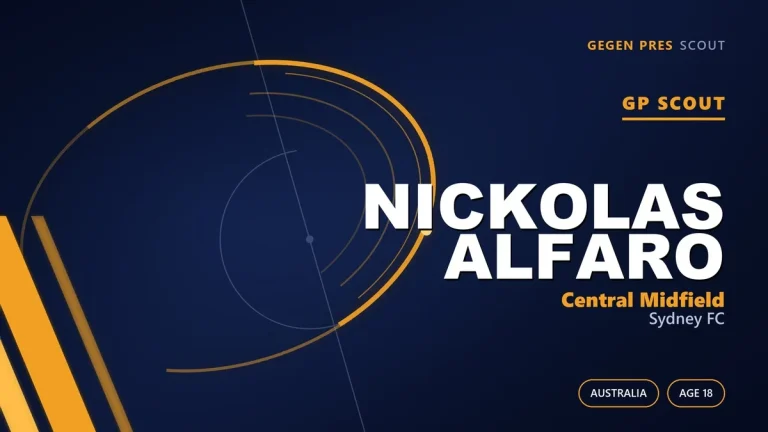 Sydney FC Nihayet Kendi Orta Sahasını Yetiştirdi: Nickolas Alfaro