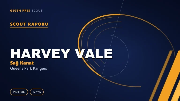 Harvey Vale Scout Raporu: QPR’ın 1,5 Milyon Avroluk Kanadı Süper Lig İçin Ne İfade Ediyor?