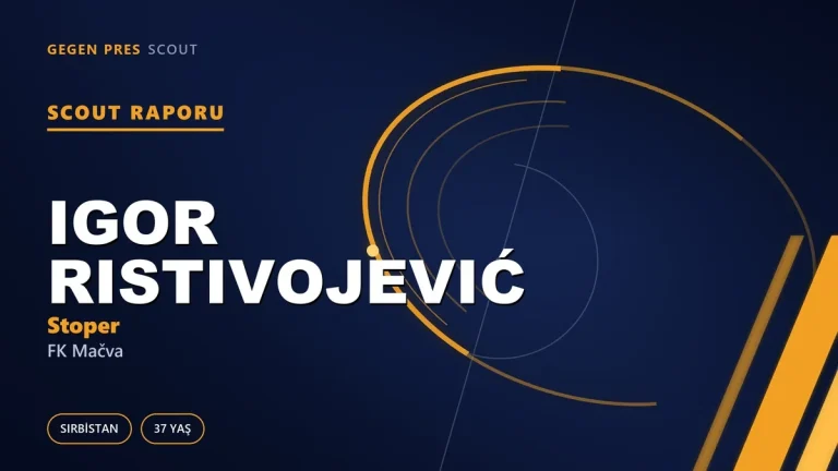 Igor Ristivojević scout raporu: Šabac’ın 37’lik soyunma odası lideri