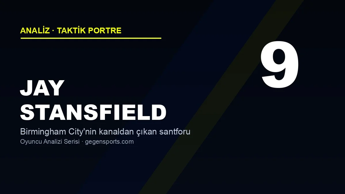 Jay Stansfield taktik portre kapak görseli