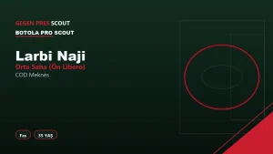 Larbi Naji COD Meknès Scout Raporu