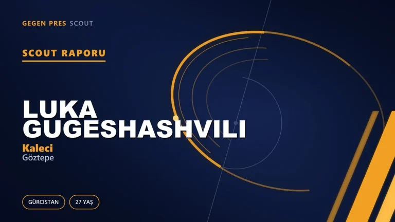Luka Gugeshashvili Kimdir? Göztepe’nin Yeni Gürcü Kalecisi — Scout Raporu