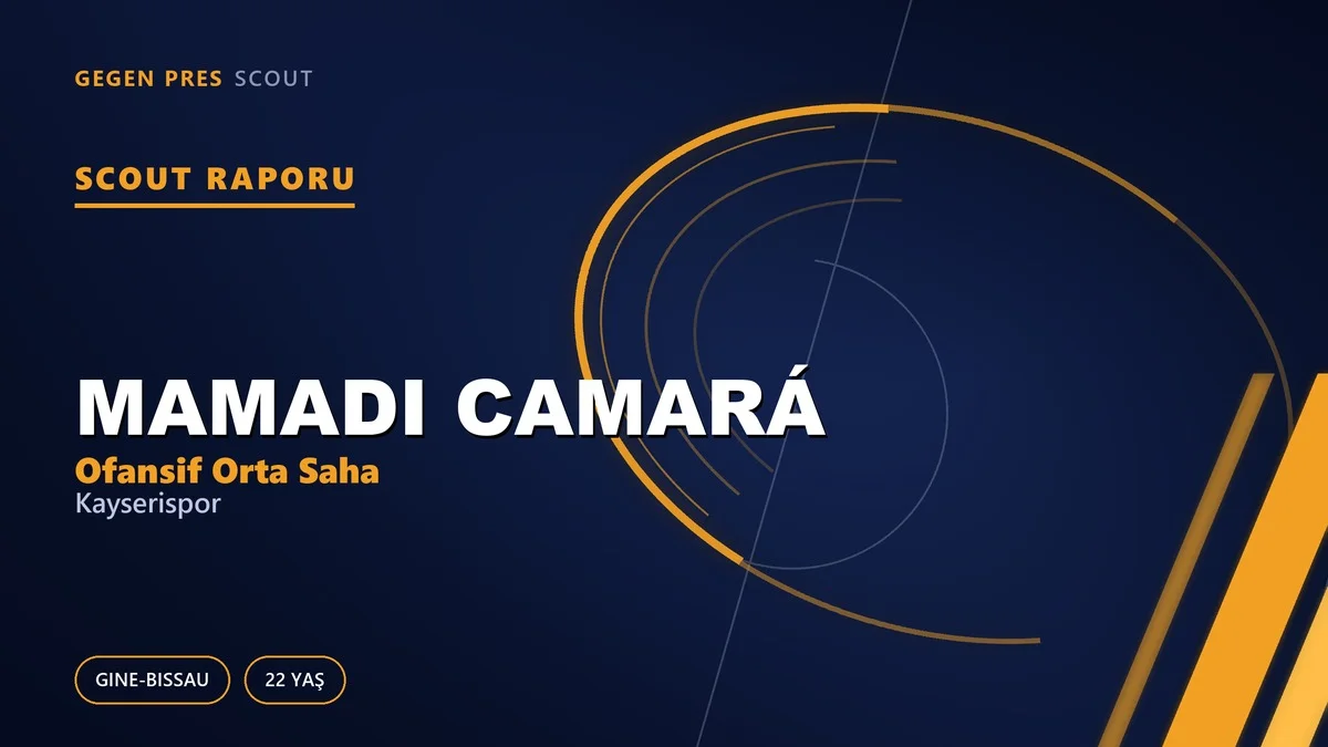 Mamadi Camará Kimdir? Kayserispor’un Yeni Gine-Bissaulu Kanat Oyuncusu — Scout Raporu