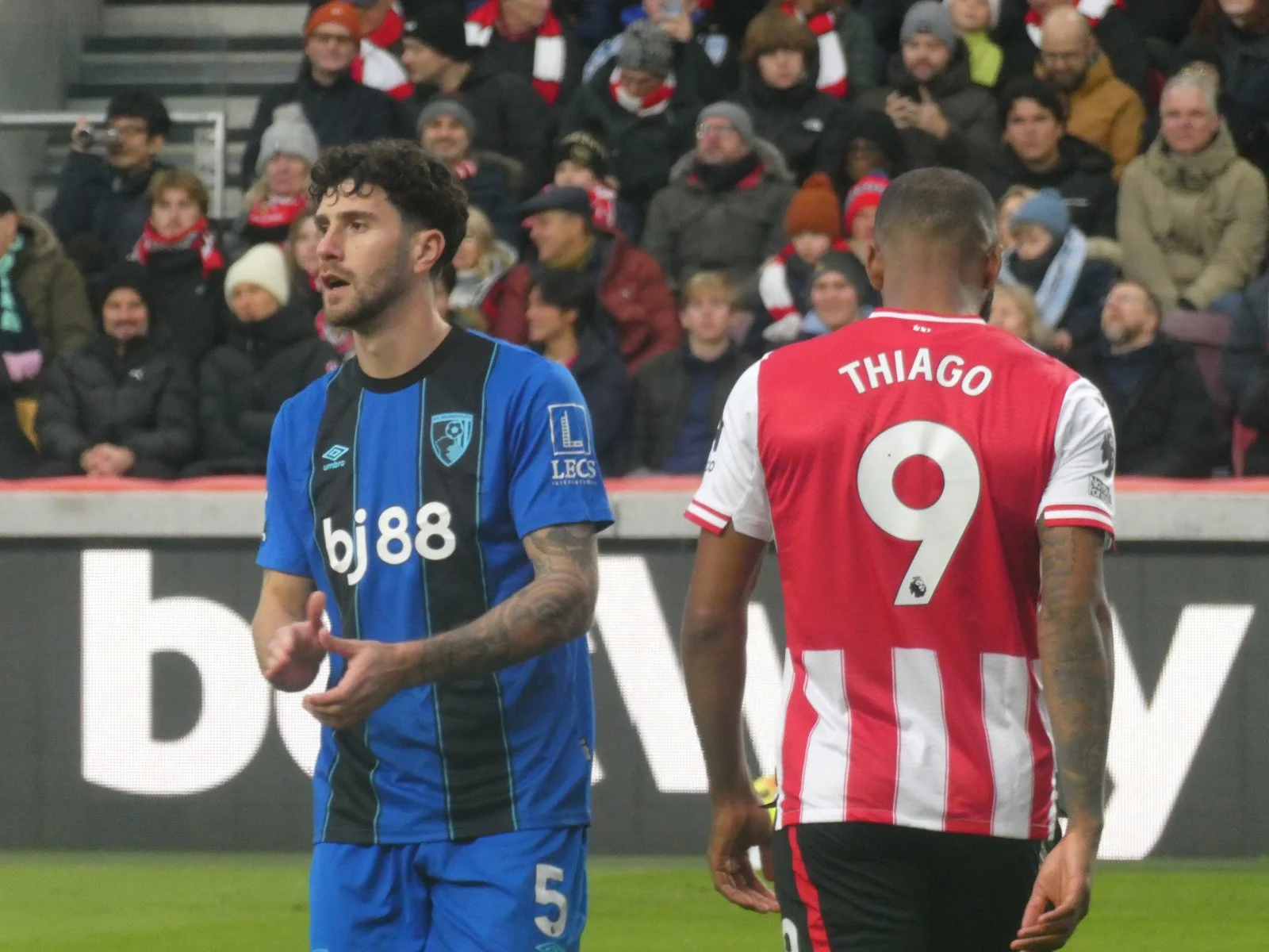 Marcos Senesi, Brentford-Bournemouth maçında
