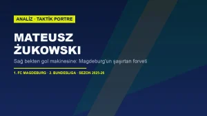 Mateusz Żukowski Analizi: Sağ Bekten Magdeburg’un Gol Makinesine