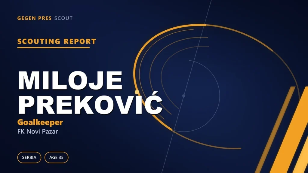 Miloje Preković scouting report: to the Pazar goal via Russia, Uzbekistan and Sweden