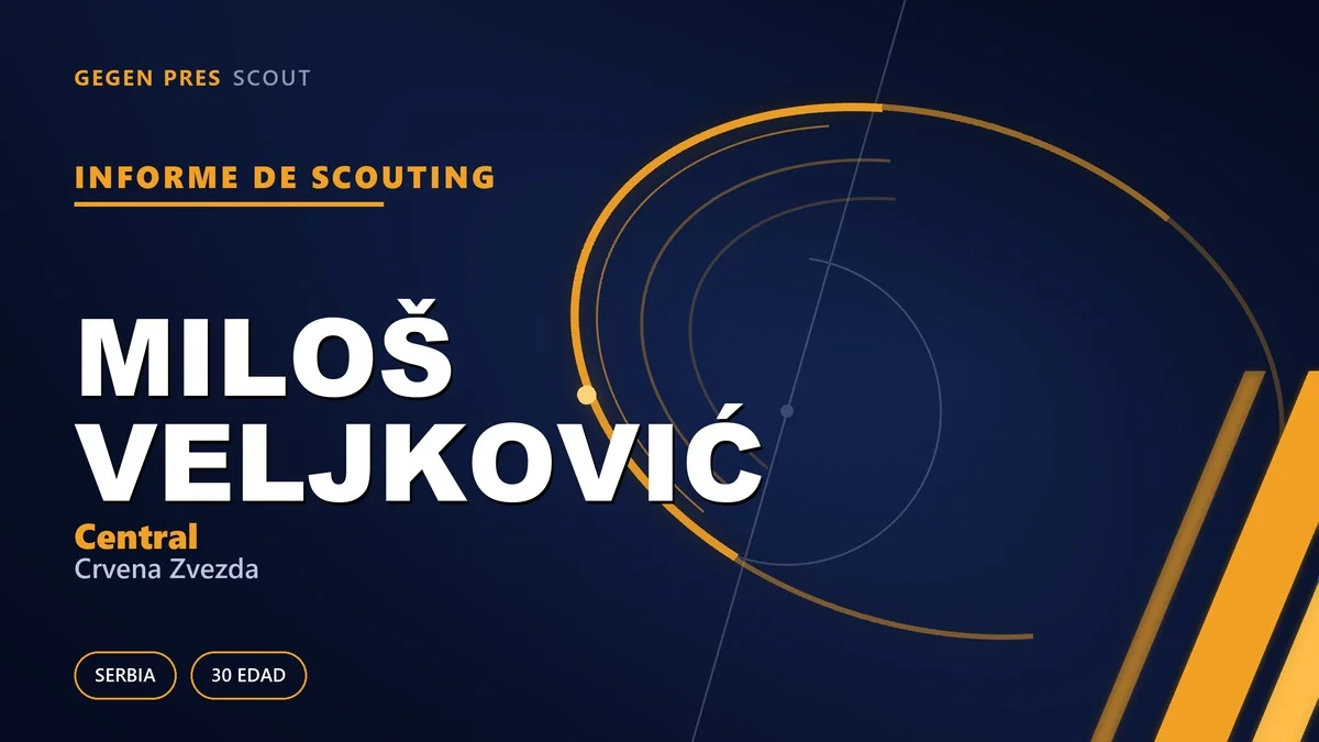 Informe de scouting de Miloš Veljković: 242 partidos de nivel Bundesliga aterrizan en el Marakana
