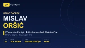 Informe de scouting de Mislav Oršić: por qué el verdugo del Tottenham volvió a casa a los 33