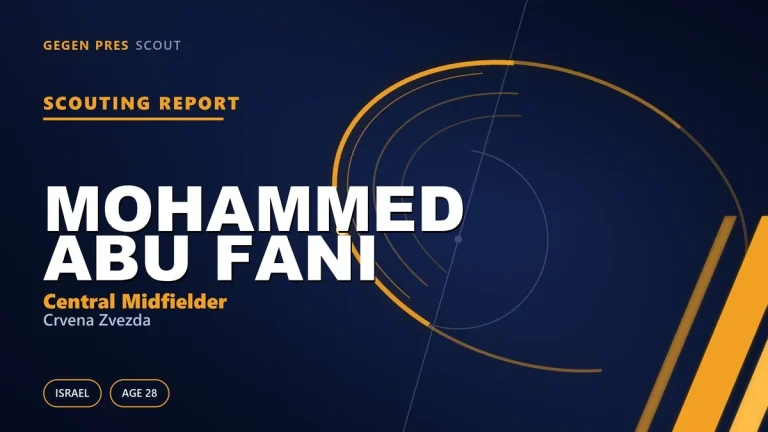 Mohammed Abu Fani scouting report: what does Stanković’s personal pick bring?