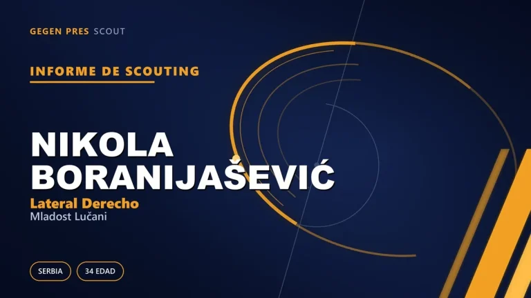 Informe de scouting de Nikola Boranijašević: del título de Zúrich al carril de Lučani
