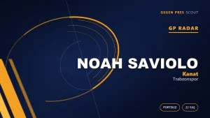 GP Radar: Noah Saviolo — Trabzonspor’un Portekizli Transferi