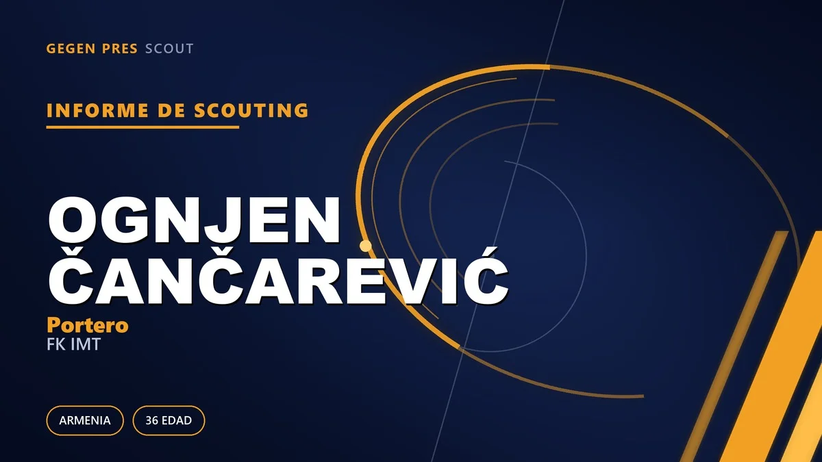 Informe de scouting de Ognjen Čančarević: un giro de carrera tardío de Ereván a Novi Beograd