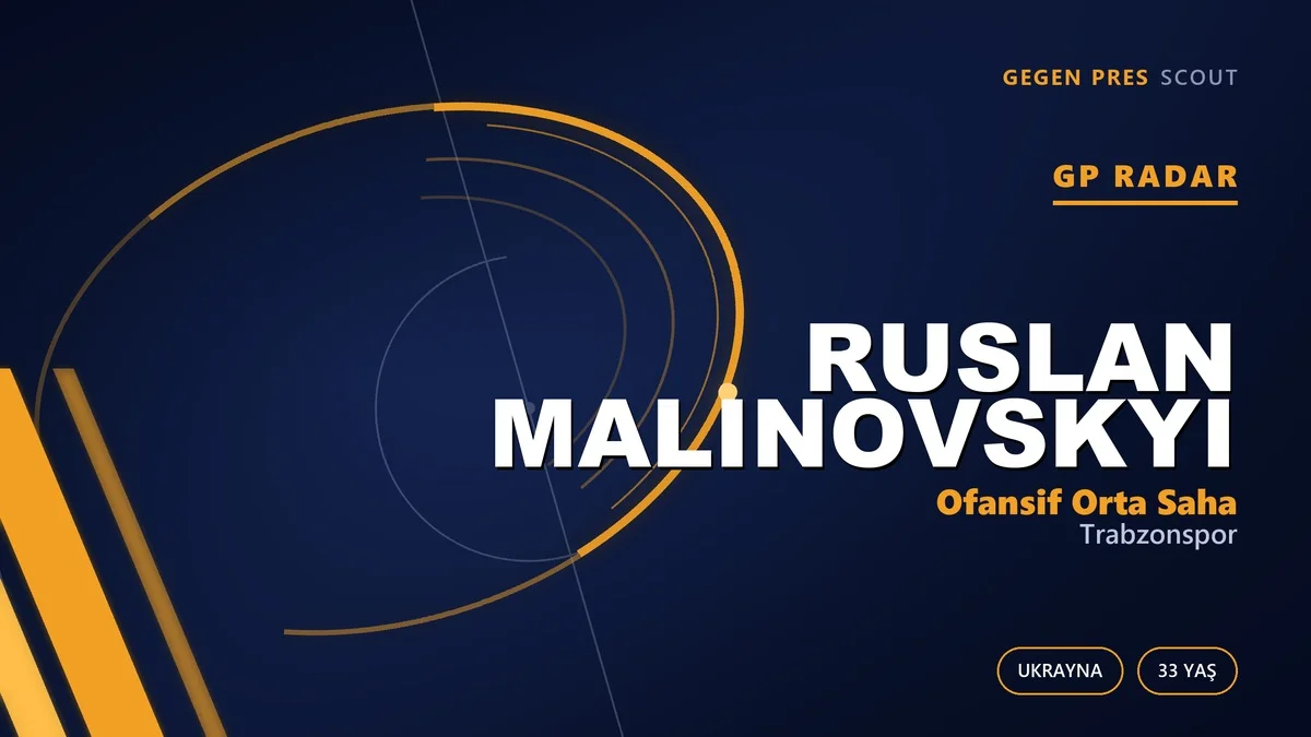 GP Radar: Ruslan Malinovskyi — Trabzonspor’un Ukraynalı Transferi