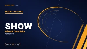 Show Kimdir? Kocaelispor’un Angolalı Orta Saha Oyuncusu — Scout Raporu