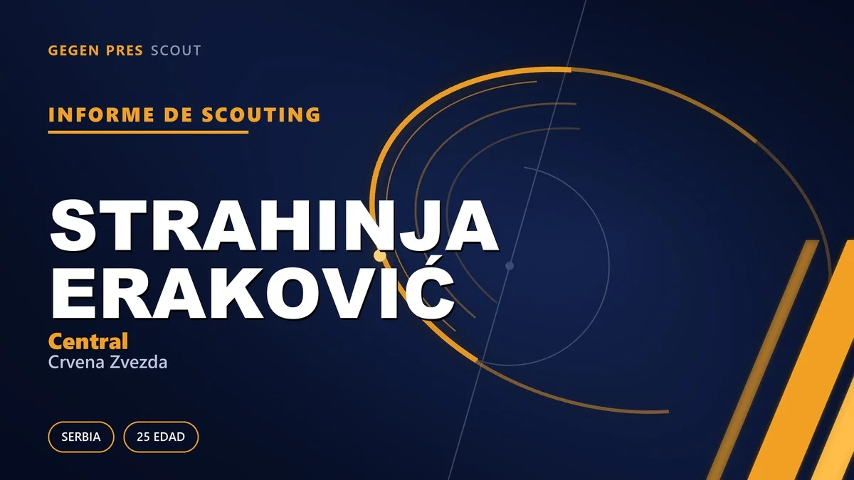 Informe de scouting de Strahinja Eraković: de vuelta del desvío por el Zenit, con opción de 3,5 M € sobre la mesa