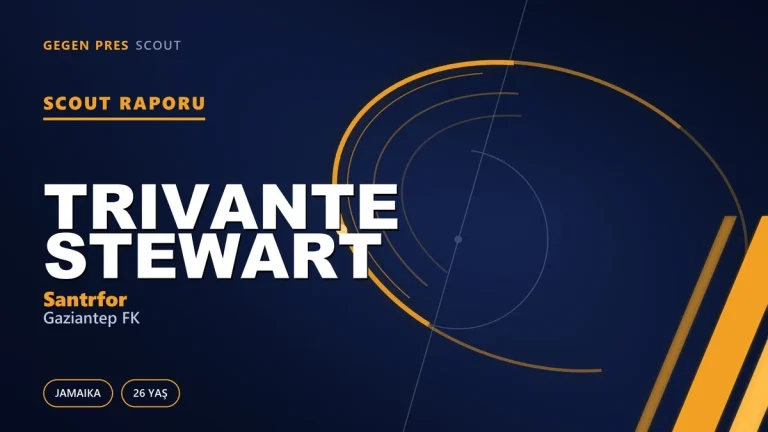 Trivante Stewart Kimdir? Gaziantep FK’nın Yeni Jamaikalı Santrforu — Scout Raporu