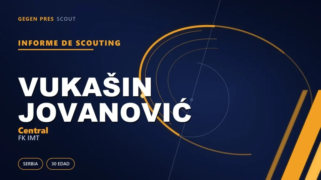 Informe de scouting de Vukašin Jovanović: un central curtido en el Bordeaux en la línea de Novi Beograd