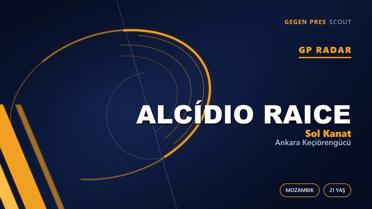 GP Radar: Alcídio Raice — Ankara Keçiörengücü’nün Mozambikli Transferi