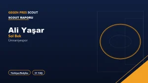 Ali Yaşar Ümraniyespor Scout Report