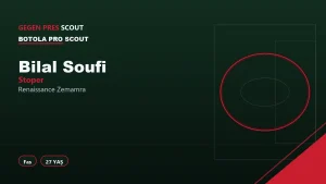 Bilal Soufi Renaissance Zemamra Scouting Report