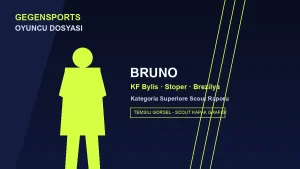 Bruno Kimdir? KF Bylis Oyuncu Dosyası