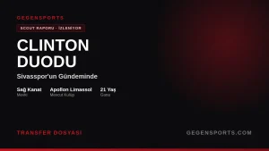 Clinton Duodu Sivasspor’a mı Geliyor? Transfer İddiasının Scout Analizi
