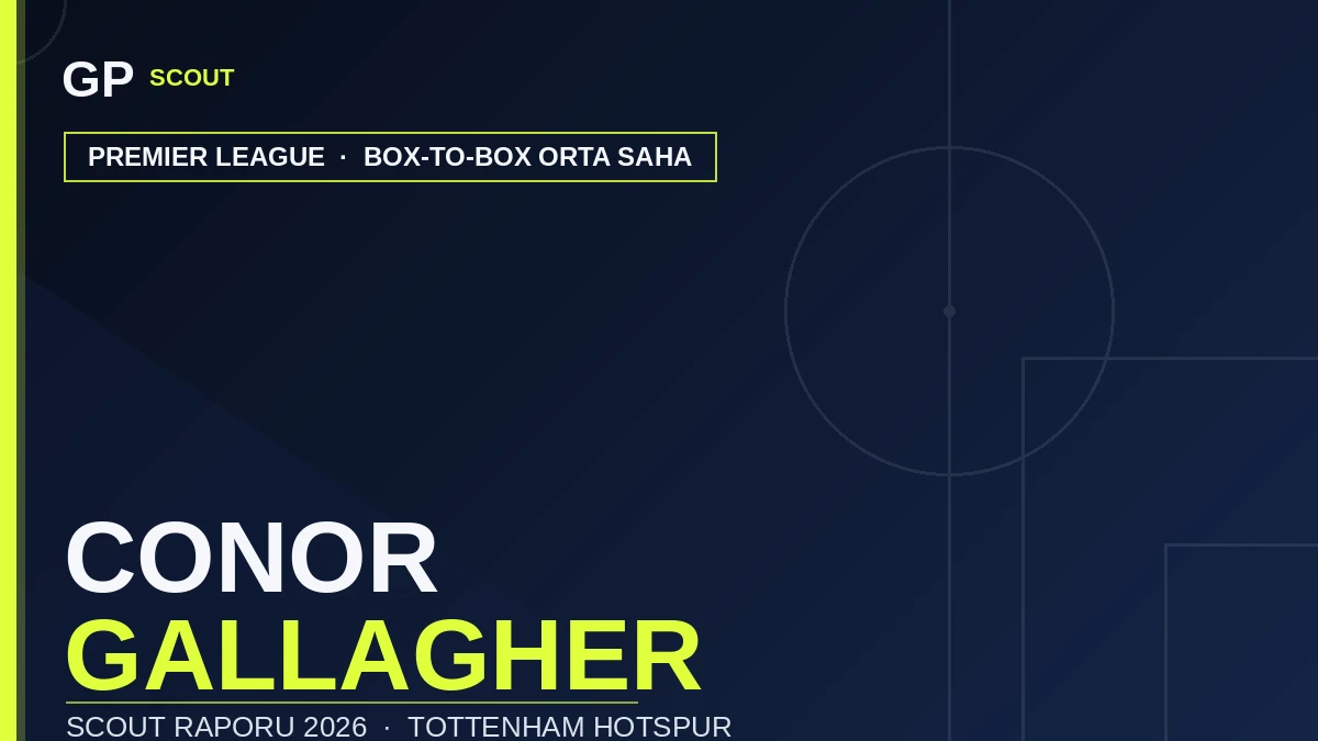 Conor Gallagher, Informe de Scouting 2026: ¿Cuán Seria Es la Oferta de Cesión del Beşiktaş al Tottenham?