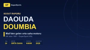 Daouda Doumbia Scout Raporu: Malili Orta Saha Istra Merkezinde Neyi Taşıyor?