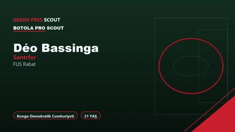 Déo Bassinga FUS Rabat Scout Raporu