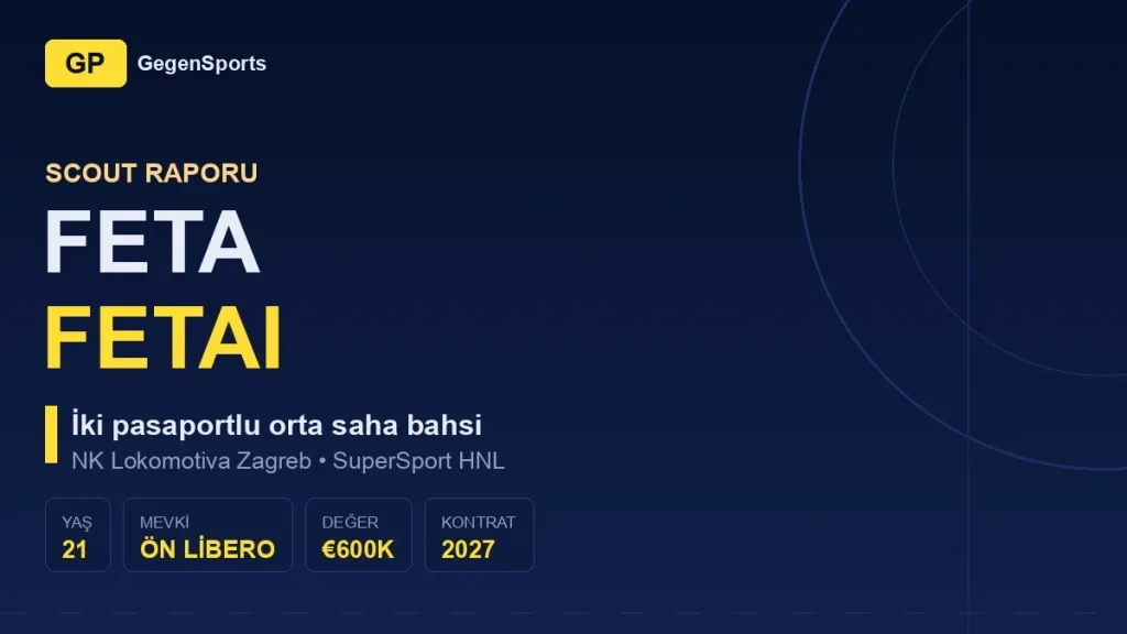 Feta Fetai Scout Raporu: 2027’de Boşa Çıkacak Kontrat Kimin Fırsatı?