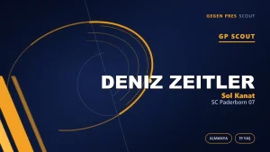 Otuz Sekiz Maçta Bir Kez Bile Dışarıda Kalmadı: Deniz Zeitler’in Paderborn Sınavı