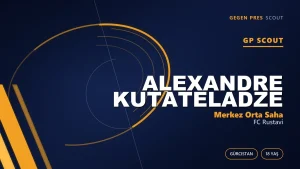 Rustavi’nin 18’liği Alexandre Kutateladze: Sözleşmesi Aralık’ta Bitiyor