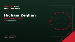 Hicham Zeghari Moghreb Tétouan Scout Raporu